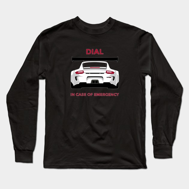 In Case Of Emergency Long Sleeve T-Shirt by IbisDesigns